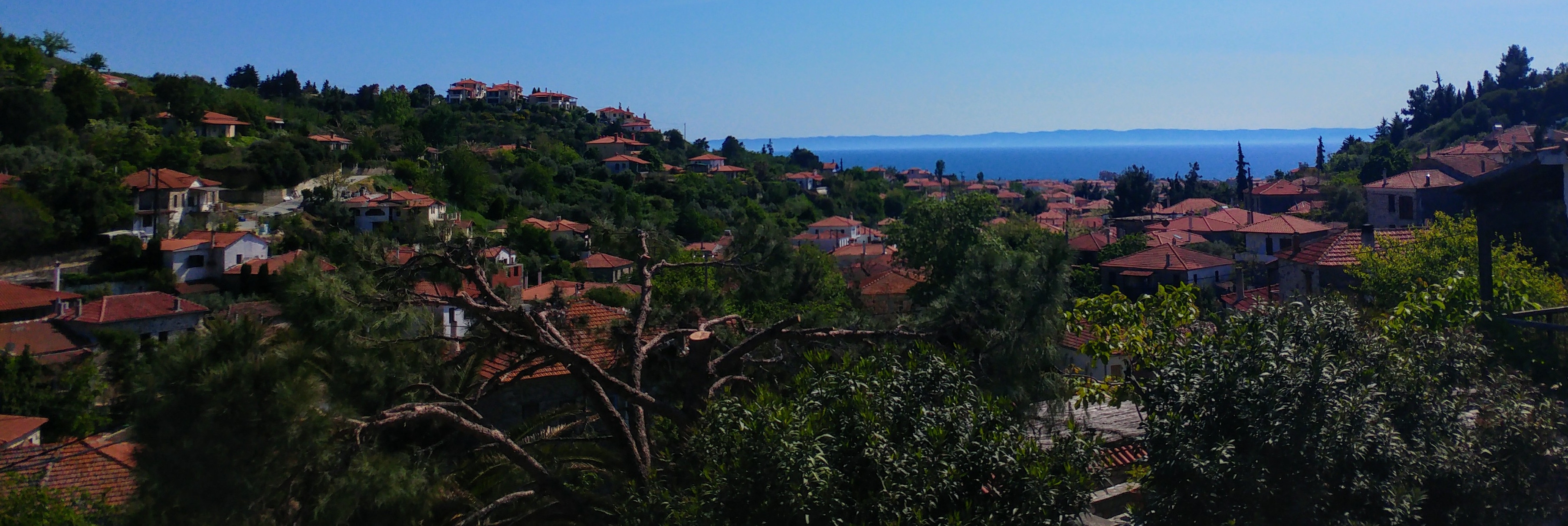 View from the folklore museum